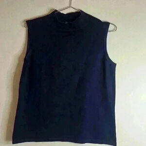 Vintage Pendleton Mockneck Sleeveless Top